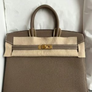 Hermès Birkin  25 Etoupe  18 Togo B