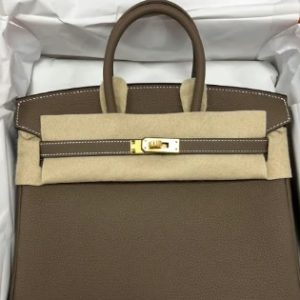 Hermès Birkin  25 Etoupe  18 Togo 2024 W