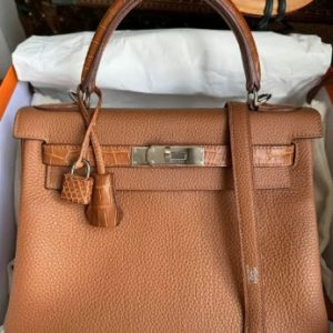 Hermès Kelly Touch 28 Gold 37 Togo Z