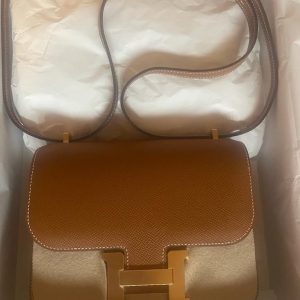 Hermès Constance Mirror 18 Gold 37 Epsom 2023 B