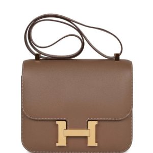 Hermès Constance Mirror 18 Etoupe  18 Epsom B