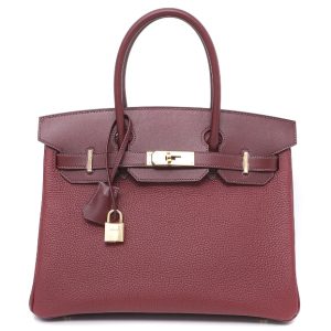 Hermès Birkin Verso & Touch 30 Rouge H 55 Sombrero, Togo D