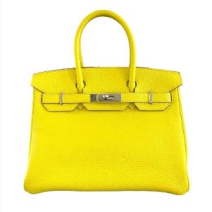 Hermès Birkin  30 Lime 9R Togo 2022 U