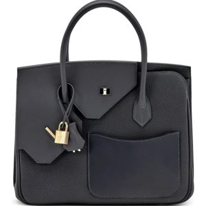 Hermès Birkin En Desordre 30 Black 89 Swift, Togo B