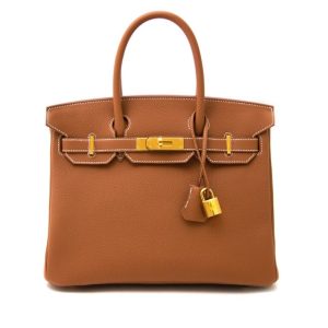 Hermès Birkin  30 Gold 37 Togo Z