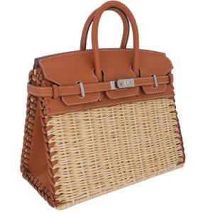 Hermès Birkin Picnic 25 Gold 37 Swift, Wicker 2024 B