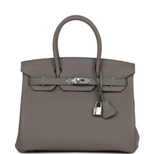 Hermès Birkin  30 Gris Meyer 0L Togo U