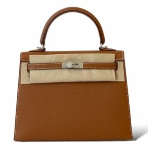 Hermès Kelly  25 Gold 37 Togo D