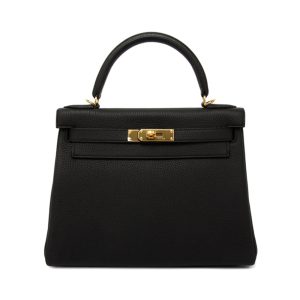 Hermès Kelly  28 Black 89 Togo 2024