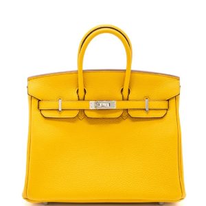 Hermès Birkin  25 Jaune Ambre 9D Togo B