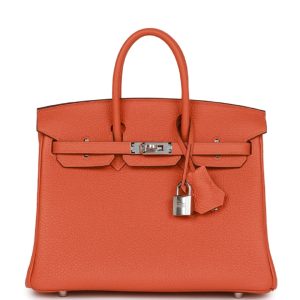 Hermès Birkin  25 Orange H 93 Togo B