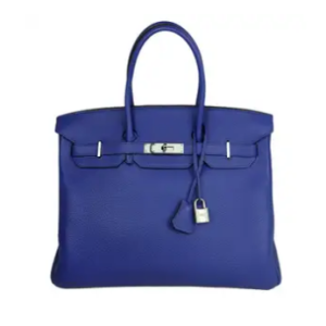 Hermès Birkin  35 Blue Electric 7T Togo 2015 T