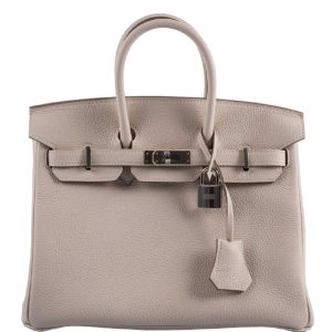Hermès Birkin  25 Craie  10 Togo 2024 W