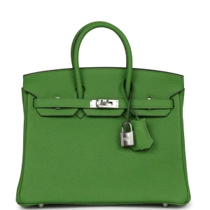 Hermès Birkin  25 Vert Yucca A8 Togo 2024 B