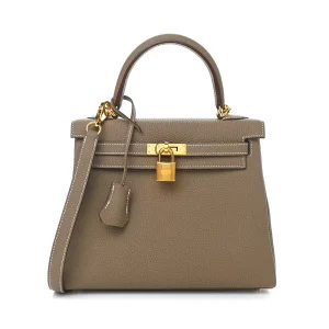Hermès Kelly  25 Etoupe  18 Togo W
