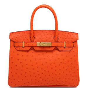 Hermès Birkin  30 Orange H 93 Ostrich M