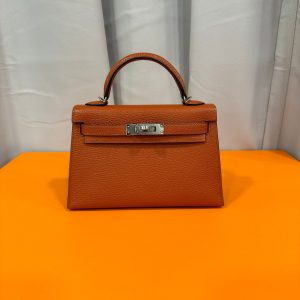 Hermès Kelly  20 Cuivre  6C Chevre Myzore U
