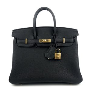 Hermès Birkin  25 Black 89 Togo 2024