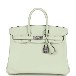 Hermès Birkin  25 Vert Fizz 0S Swift B