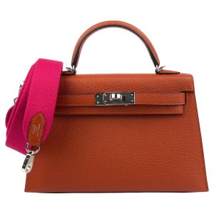 Hermès Kelly  20 Cuivre  6C Chevre Myzore 2023 U