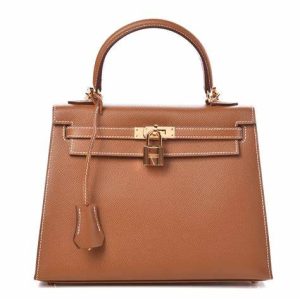 Hermès Kelly Sellier 25 Gold 37 Epsom 2023 U