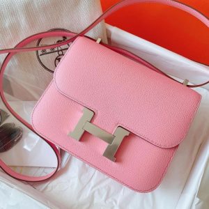 Hermès Constance  18 Rose Confetti 1Q Epsom 2024 B