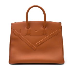 Hermès Birkin Shadow 35 Gold 37 Swift D