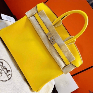 Hermès Birkin  25 Jaune Ambre 9D Swift B