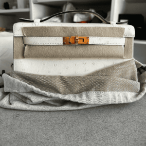 Hermès Kelly Pochette Nata I2 Ostrich 2024 B