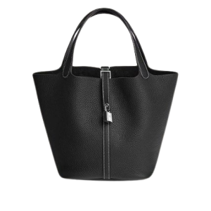 Hermès Picotin  22 Black 89 Clemence W