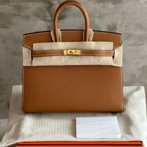 Hermès Birkin  25 Gold 37 Epsom Y