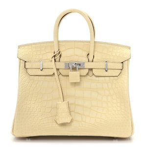 Hermès Birkin  25 Vanille Y1 Alligator Matt 2024 B