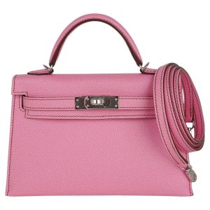 Hermès Kelly Sellier 20 Bubblegum L4 Epsom Z