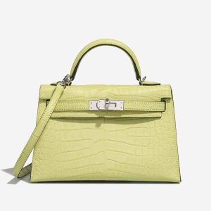 Hermès Kelly  20 Jaune Bourgeon R9 Alligator Matt 2021 Z