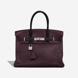 Hermès Birkin HSS 30 Black 89, Prune 58 Togo 2013 Q