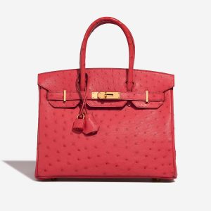 Hermès Birkin  30 Bougainvillier A5 Ostrich 2017 A