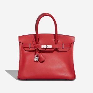 Hermès Birkin  30 Rouge Vif 53 Epsom 2010 N