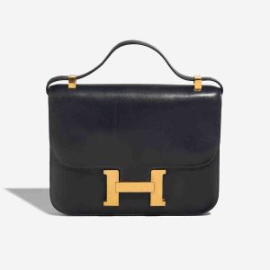 Hermès Constance  23 Navy 7U Box 1975 D