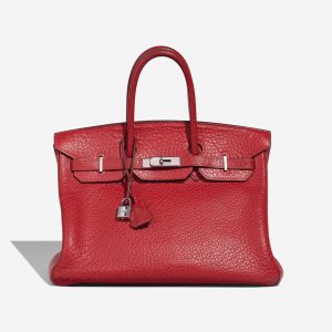 Hermès Birkin  35 Rouge Vif 53 Buffalo 2003 G