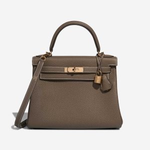 Hermès Kelly  28 Etoupe  18 Clemence 2024 W