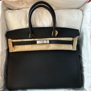 Hermès Birkin  35 Black 89 Togo B