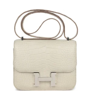 Hermès Constance  18 Beton 8L Alligator Matt Z