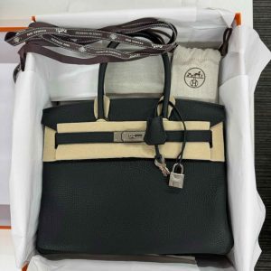Hermès Birkin  30 Black 89 Togo B