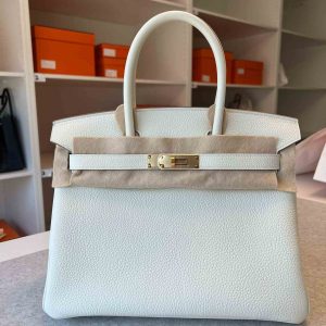 Hermès Birkin  30 Mushroom 0T Togo B