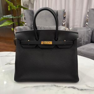 Hermès Birkin  35 Black 89 Togo 2021 Y