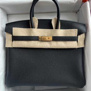 Hermès Birkin  25 Black 89 Togo 2024 W