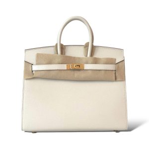 Hermès Birkin Sellier 25 Gris Pale M4 Epsom W