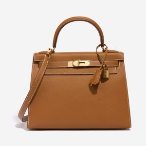 Hermès Kelly Sellier 28 Gold 37 Epsom W