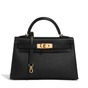 Hermès Kelly Sellier 20 Black 89 Epsom W
