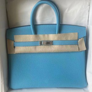Hermès Birkin Verso 25 Blue Du Nord P3 Togo 2024 B